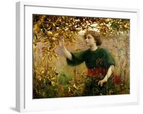 A Golden Dream, 1893-Thomas Cooper Gotch-Framed Giclee Print