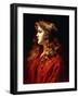 A Golden Haired Beauty-Leopold Schmutzler-Framed Giclee Print