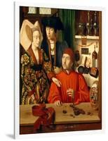 A Goldsmith in his Shop, 1449-Petrus Christus-Framed Giclee Print