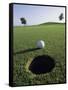 A Golf Ball Just Short of the Hole-null-Framed Stretched Canvas