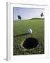 A Golf Ball Just Short of the Hole-null-Framed Photographic Print