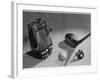 A Golf Ball, Some Tees and a Stout Three-Wood, Presented as an Elegant Golfing Tableau-null-Framed Photographic Print