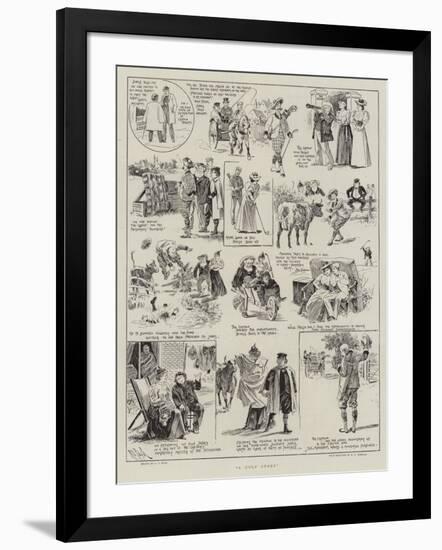 A Golf Story-Alexander Stuart Boyd-Framed Giclee Print