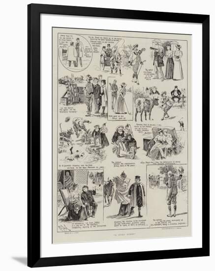 A Golf Story-Alexander Stuart Boyd-Framed Giclee Print