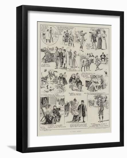 A Golf Story-Alexander Stuart Boyd-Framed Giclee Print