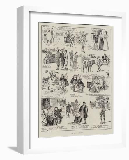 A Golf Story-Alexander Stuart Boyd-Framed Giclee Print