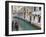 A Gondola on a Canal in Venice, UNESCO World Heritage Site. Veneto, Italy, Europe-Amanda Hall-Framed Photographic Print