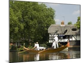 A Gondola on the Thames, Wargrave, Berkshire, England United Kingdom-R H Productions-Mounted Photographic Print
