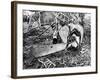 A Gondola, Part of the Wreckage of a German Zeppelin-null-Framed Photographic Print