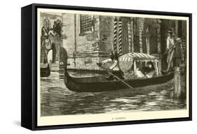 A Gondola-null-Framed Stretched Canvas