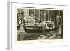 A Gondola-null-Framed Giclee Print