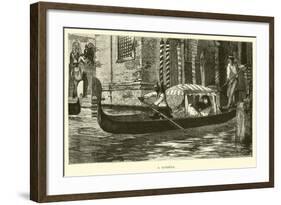 A Gondola-null-Framed Giclee Print