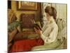 A Good Book, 1905-Paul Fischer-Mounted Giclee Print