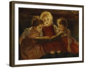 A Good Book-Walter Firle-Framed Giclee Print