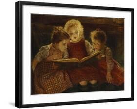 A Good Book-Walter Firle-Framed Giclee Print