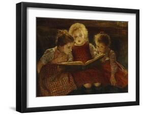 A Good Book-Walter Firle-Framed Giclee Print