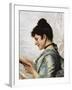 A Good Book-Tito Conti-Framed Giclee Print