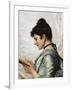 A Good Book-Tito Conti-Framed Giclee Print