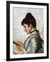 A Good Book-Tito Conti-Framed Giclee Print