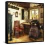 A Good Book-Anne Marie Hansen-Framed Stretched Canvas