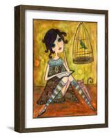 A Good Book-Wyanne-Framed Giclee Print