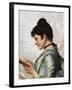 A Good Book-Tito Conti-Framed Giclee Print