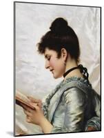 A Good Book-Tito Conti-Mounted Giclee Print