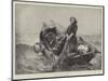 A Good Catch-George Haquette-Mounted Giclee Print