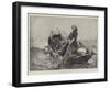 A Good Catch-George Haquette-Framed Giclee Print