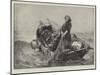 A Good Catch-George Haquette-Mounted Giclee Print