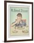 A Good Dinner Poster-null-Framed Giclee Print