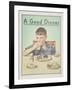 A Good Dinner Poster-null-Framed Giclee Print