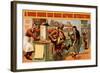 A Good Drink Can Make Anyone Interesting-null-Framed Art Print