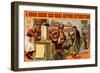 A Good Drink Can Make Anyone Interesting-null-Framed Art Print