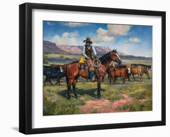 A Good Hand-Jack Sorenson-Framed Art Print