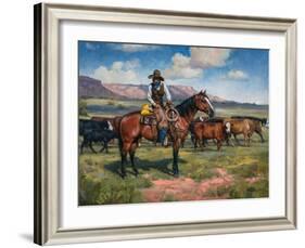 A Good Hand-Jack Sorenson-Framed Art Print