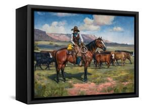 A Good Hand-Jack Sorenson-Framed Stretched Canvas