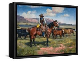 A Good Hand-Jack Sorenson-Framed Stretched Canvas