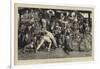 A Good Hit, a Sketch at the Eton and Harrow Cricket Match-William III Bromley-Framed Giclee Print