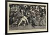 A Good Hit, a Sketch at the Eton and Harrow Cricket Match-William III Bromley-Framed Giclee Print