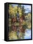 A Good Place to Stop and Reflect-Jack Sorenson-Framed Stretched Canvas
