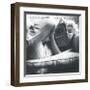 A Good Read-Michael Ochs-Framed Art Print