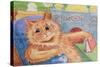 A Good Read-Louis Wain-Stretched Canvas