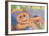 A Good Read-Louis Wain-Framed Giclee Print