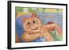 A Good Read-Louis Wain-Framed Giclee Print