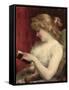 A Good Read-Etienne Adolphe Piot-Framed Stretched Canvas