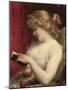 A Good Read-Etienne Adolphe Piot-Mounted Giclee Print