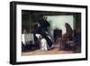 A Good Story, 1881-Walter Dendy Sadler-Framed Giclee Print