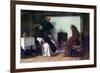 A Good Story, 1881-Walter Dendy Sadler-Framed Giclee Print