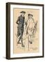 'A Good Story Wasted', c1900-Charles Edmund Brock-Framed Giclee Print